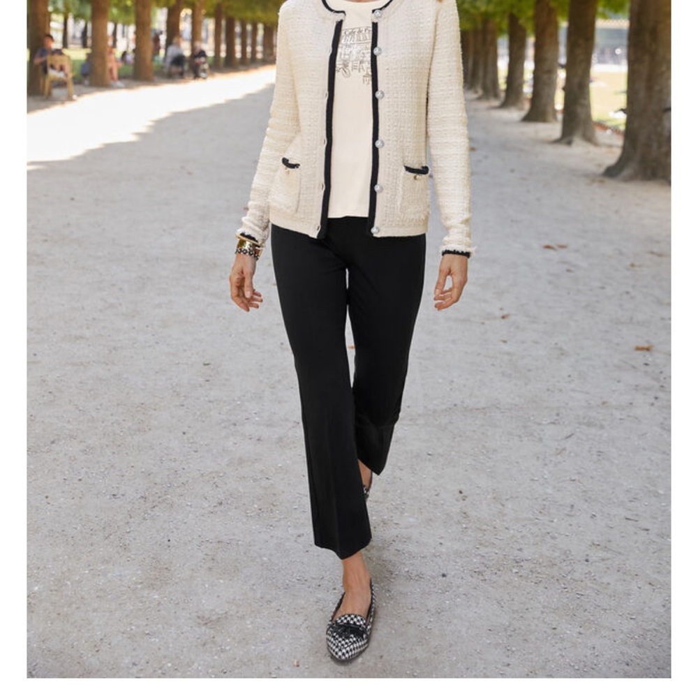 Talbots Black Montauk Pants